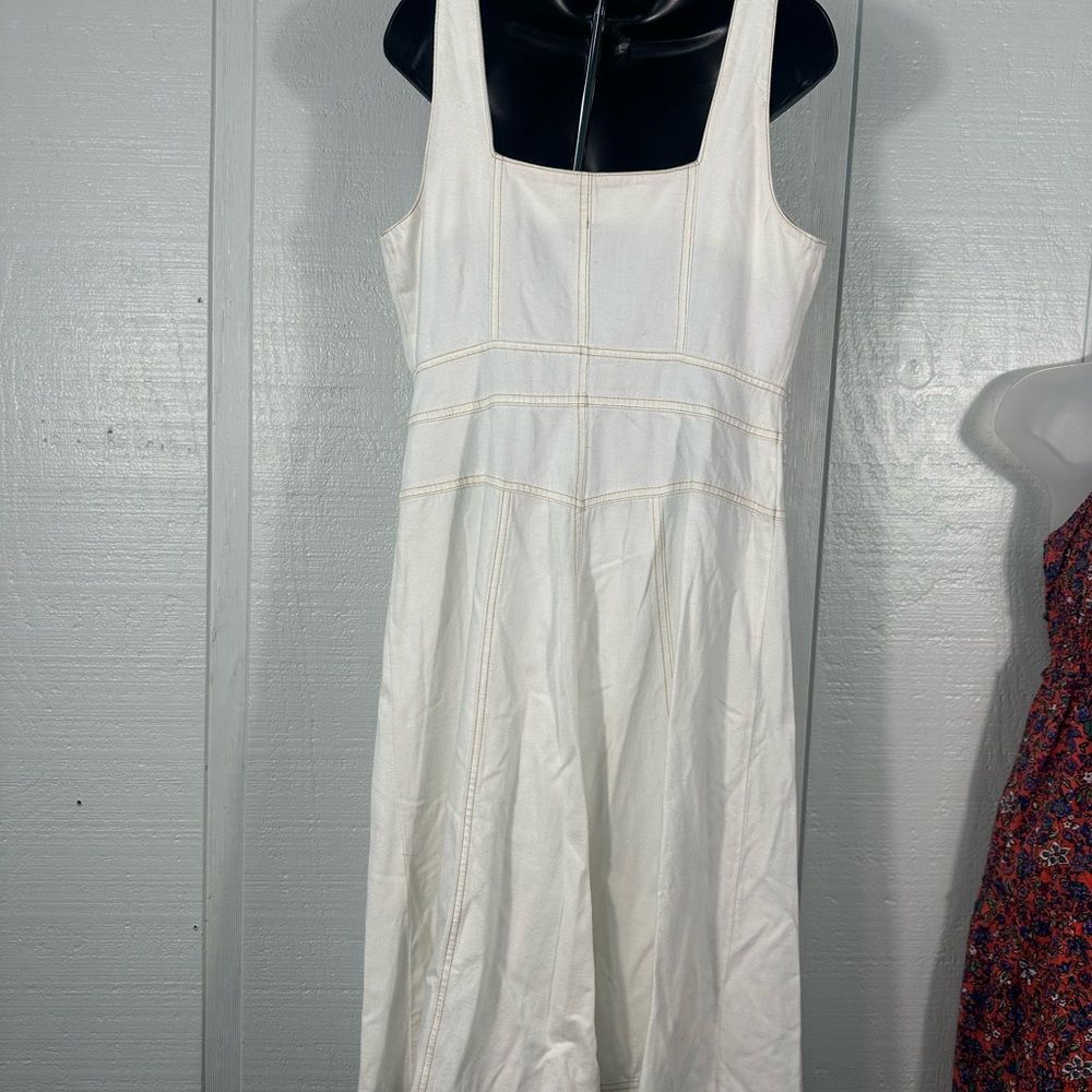 I.N.C. International Concepts Women's Cotton Zip-Front Denim Dress Size MP NWT - Picture 7 of 11